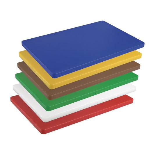 EDLP - Hygiplas Low Density Chopping Board Green - 300x450x20mm