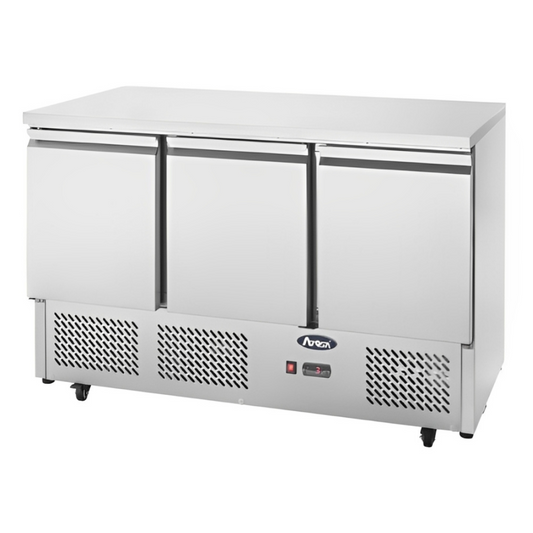 3 Doors Table Saladette Fridge 1365mm ESL3851