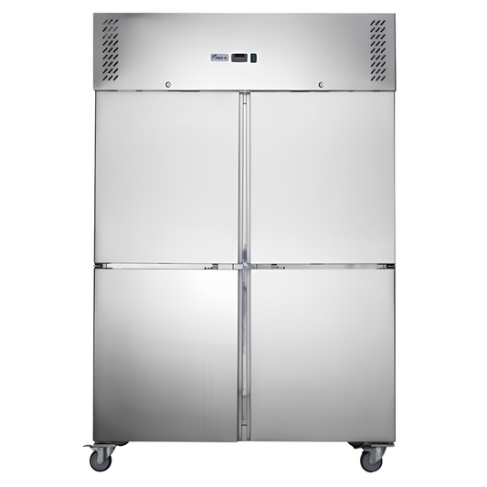 FED-X S/S Four Door Upright Fridge - XURC1200S2V