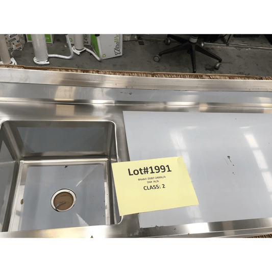 2NDs: Modular System Double Left Sink Bench with Pot Undershelf - DSB7-2400L/A-NSW1991