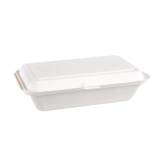 Fiesta Compostable Bagasse Food Container 10x6'' (Pack 250)