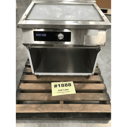 2NDs: Electmax 700 Series Induction Griddle with Splashback - EGP7-800-NSW1888