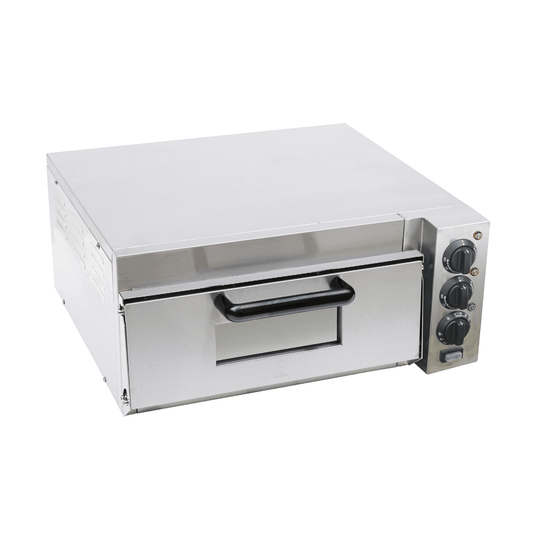 BakerMax Compact Countertop Single Deck Electric Pizza Oven - EP-1T