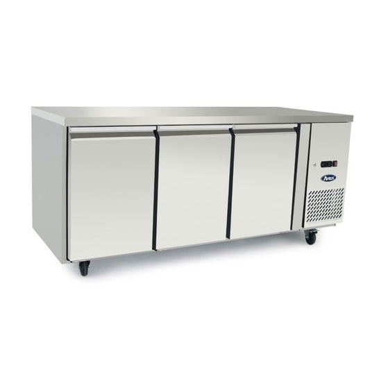 Underbench Three Door Cooling Fridge Table 1795mm EPF3432