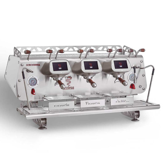 Bezzera VICTORIA White 3-Group Professional Espresso Machine - BZVICTORIA3W