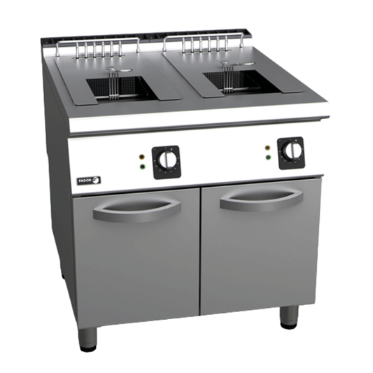 Fagor Kore 900 Electric Freestanding Deep Fryer with 2x15L Tank and 2 Baskets - F-E9215