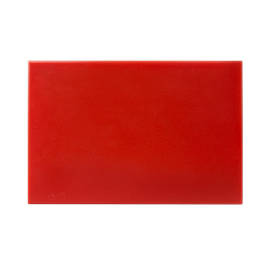 EDLP - Hygiplas Anti-bacterial High Density Chopping Board Red - 18x12x1/2"