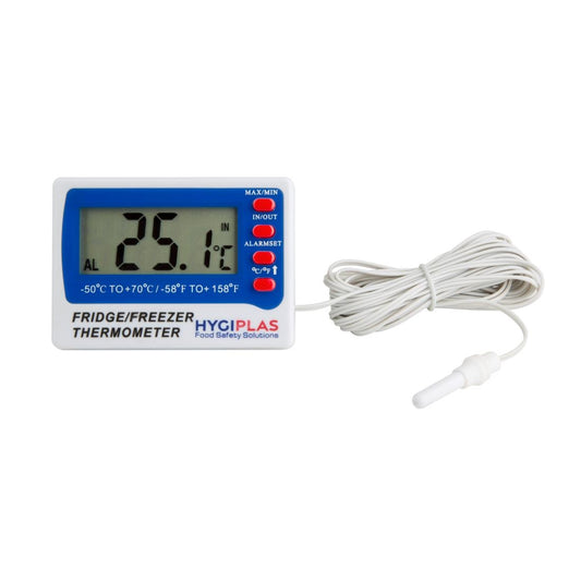 Hygiplas Digital Fridge/Freezer Thermometer