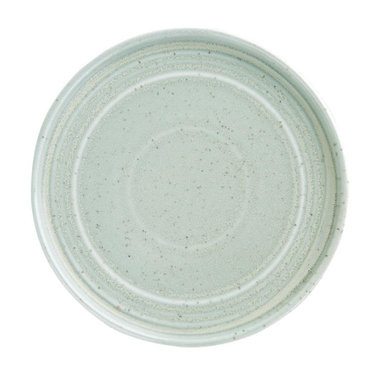 Olympia Cavolo Spring Green Flat Round Plate - 180mm 7" (Box 6)