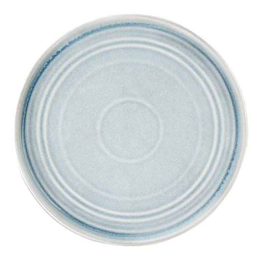Olympia Cavolo Ice Blue Flat Round Plate - 270mm (Box 4)