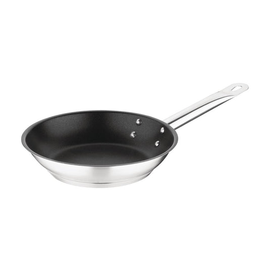 Vogue Frypan Teflon Platinum Plus Non Stick Coating St/St - 200mm 7 3/4"