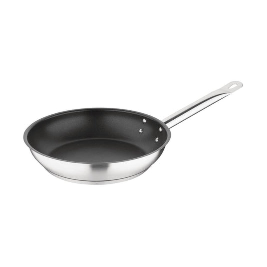 Vogue Frypan Teflon Platinum Plus Non Stick Coating St/St - 240mm 9 1/2"