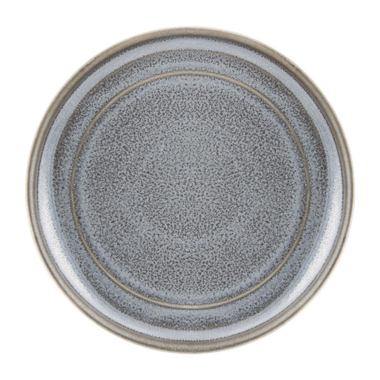 Olympia Cavolo Charcoal Dusk Flat Round Plate - 180mm (Box 6)
