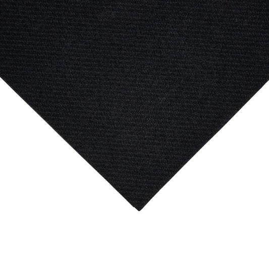 Fiesta Recyclable 40cm Airlaid 8 Fold Black Dinner Napkin (Pack 500)