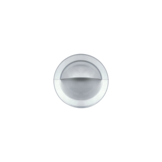 Stainless Steel Drawer Pull. With Grip & Fixing Studs. 120mm Diameter - FH-45