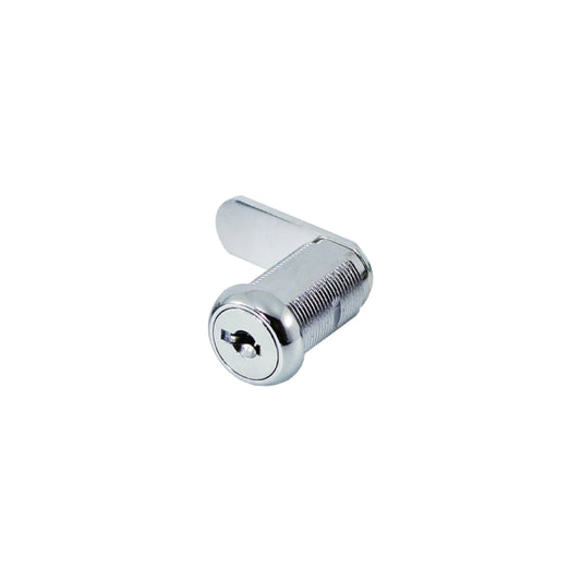 Utility Lock Polished Chrome. Cylinder Depth 28.6mm (1-1/8 ) - FH-72