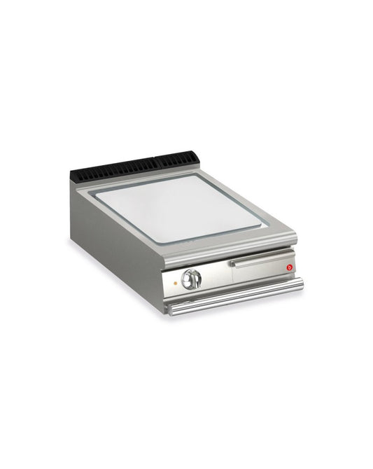 1 Burner Electric Fry Top with Smooth Mild Steel Plate and Thermostat Control Q70SFT/E600