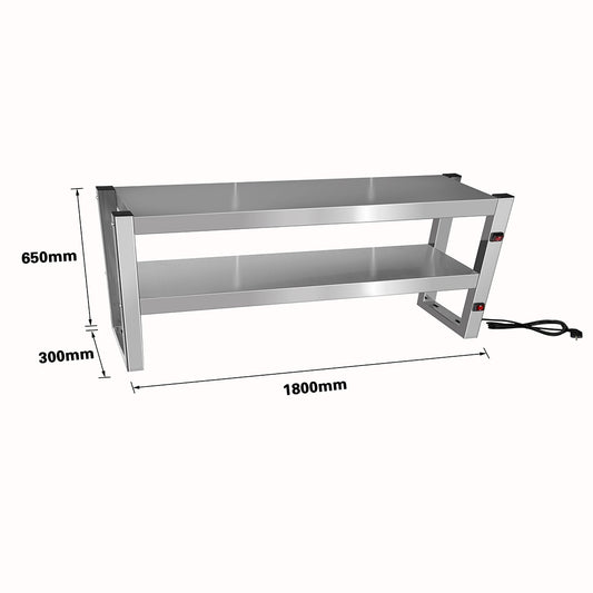 Benchstar Commercial Food Warmer with 10 Lamps - FW10L-182