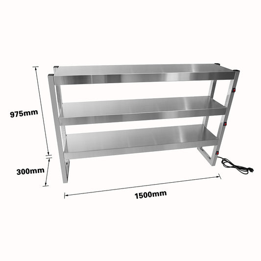 Benchstar Commercial Food Warmer with 12 Lamps - FW12L-153