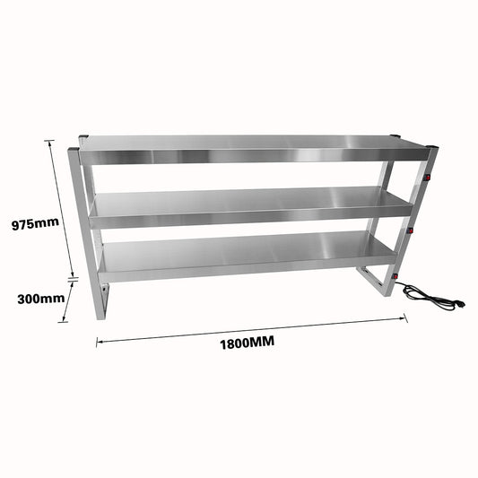 Benchstar Commercial Food Warmer with 15 Lamps - FW15L-183