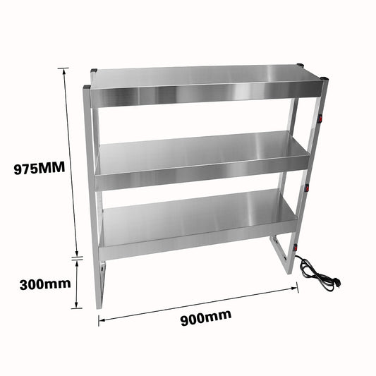 Benchstar Commercial Food Warmer with 6 Lamps - FW6L-093