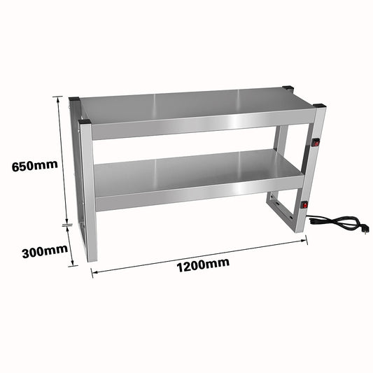 Benchstar Commercial Food Warmer with 6 Lamps - FW6L-122