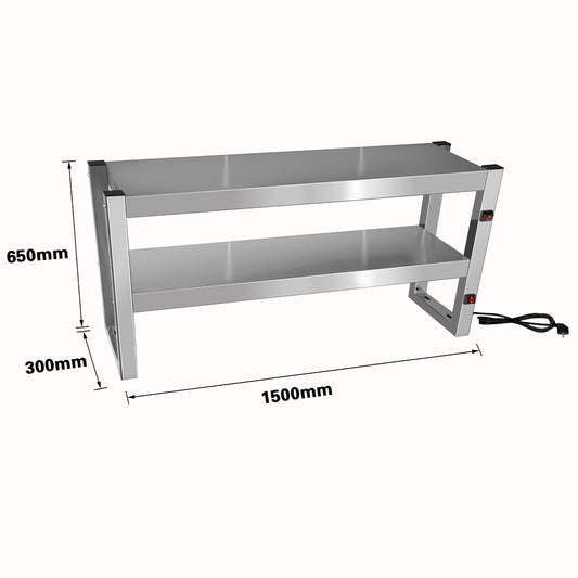Benchstar Commercial Food Warmer with 8 Lamps - FW8L-152