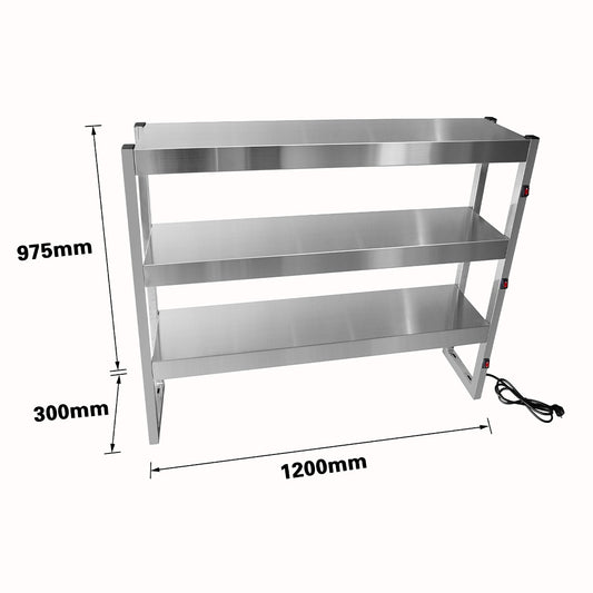 Benchstar Commercial Food Warmer with 9 Lamps - FW9L-123