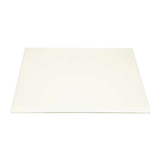 Bolero Square 700mm Table Top (White)