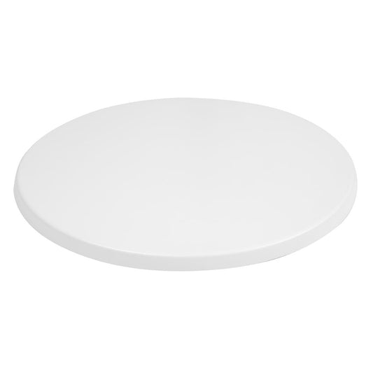 Bolero Round 600mm Table Top (White)