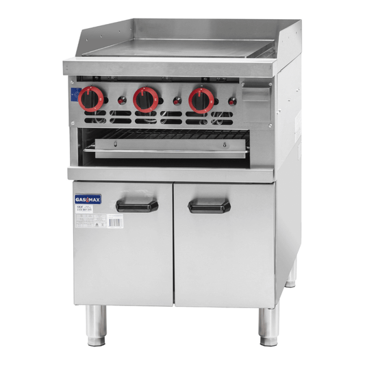 Gasmax Gas Griddle and Gas Toaster with Cabinet - GGS-24