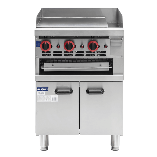 Ex-Showroom: Gasmax Gas Griddle and Gas Toaster with Cabinet - GGS-24-VIC947