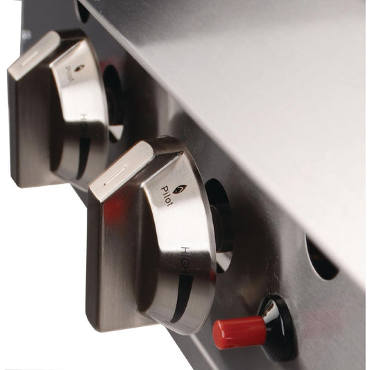 Thor Gas Char Broiler 24" - Radiant manual controls with flame failure NG