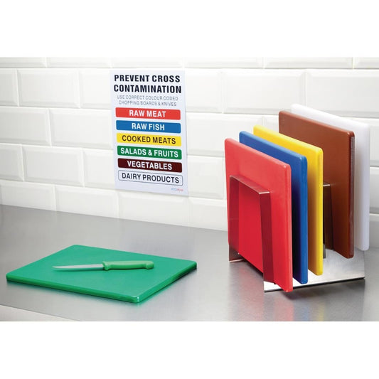 EDLP - Hygiplas Low Density Chopping Board Blue - 18x12x1/2"