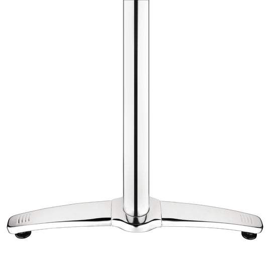 Bolero Aluminium Twin Leg Table Base