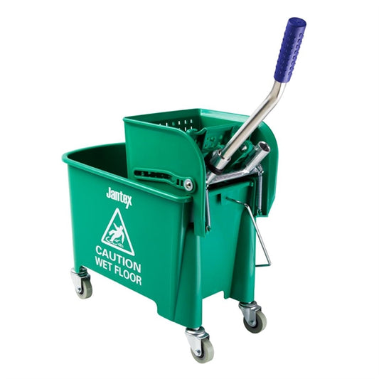 EDLP - Jantex Green Mop Wringer & Bucket - 20Ltr