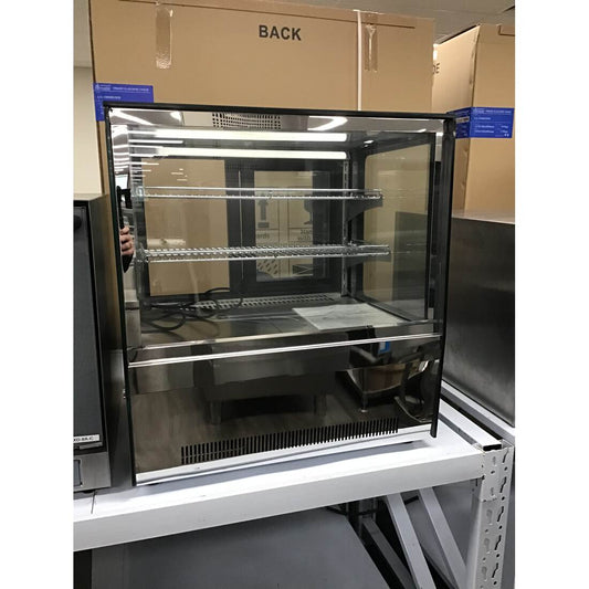 2NDs: Counter Top Square Glass Cold Food Display GN-660RT-VIC178