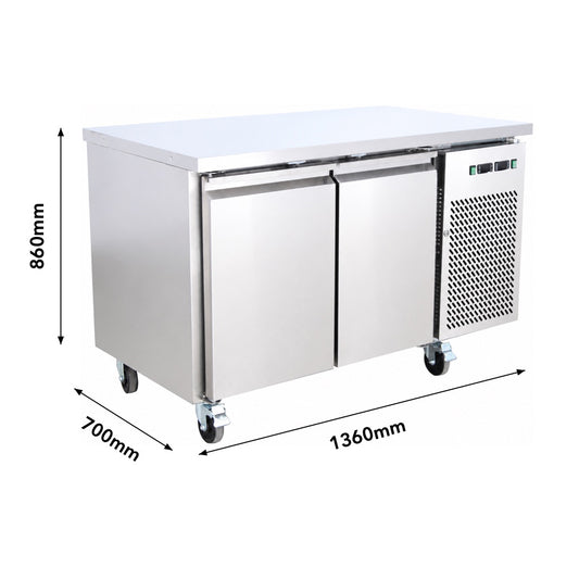 Thermaster Dual-Temperature GN Counter Refrigerator - GN2100DT