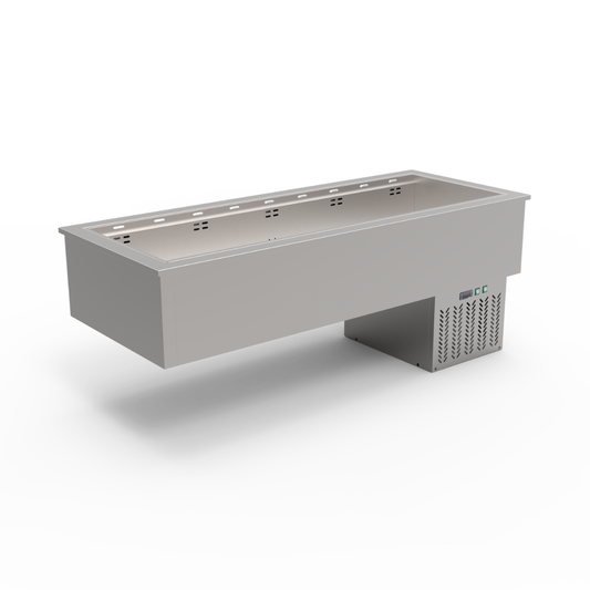 Thermaster 5xGN 1/1 Capacity Ventilated Static Cold Bain Marie Trays - GN5-VA