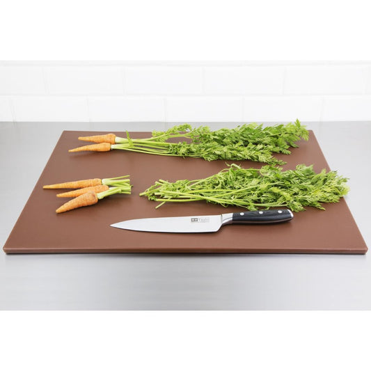 EDLP - Hygiplas Low Density Chopping Board Brown - 600x450x10mm