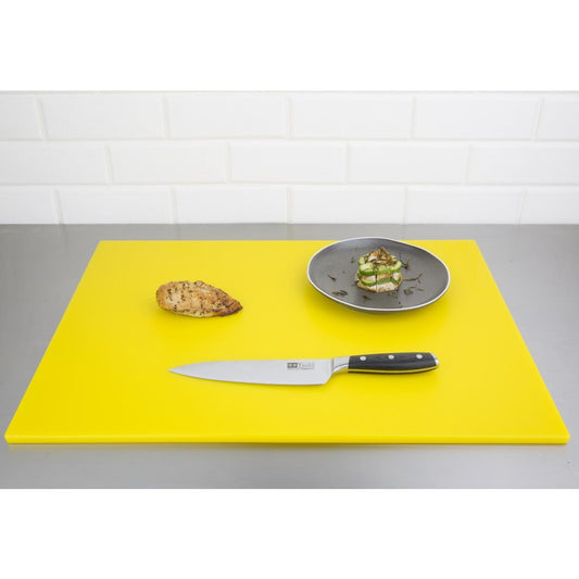 EDLP - Hygiplas Low Density Chopping Board Yellow - 600x450x10mm