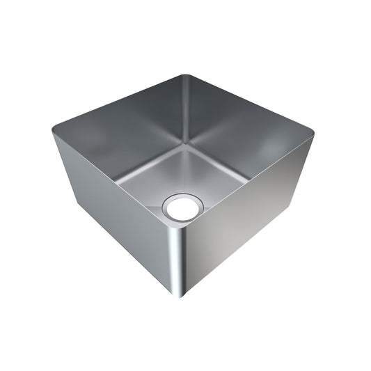 1.5mm Hand Fabricated Bowl- 450x450x250 - Gastronorm Range HFG19