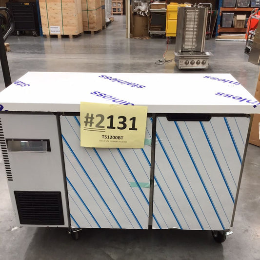 2NDs: Thermaster Stainless Steel Double Door Workbench Freezer - TS1200BT-NSW2131