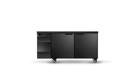 BackBar 2 Solid Swing Door CounterLine Fridge CL.2.SSW