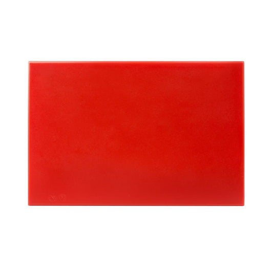 EDLP - Hygiplas High Density Chopping Board Red - 450x300x12mm 17.75x12x0.5"