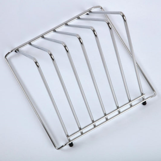 Hygiplas Chopping Board Rack Triangle St/St ? 6x 30mm slots