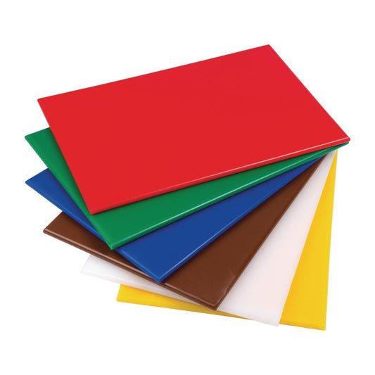 EDLP - Hygiplas Low Density Chopping Board Yellow - 18x12x1/2"