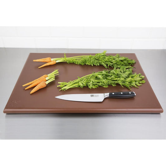 EDLP - Hygiplas High Density Chopping Board Brown - 24x18x1"
