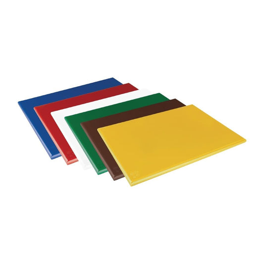 EDLP - Hygiplas High Density Chopping Board White - 24x18x1"