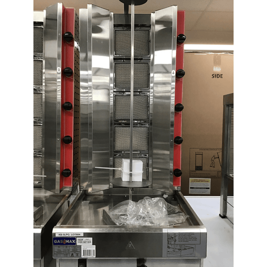 2NDs: Gasmax Semi-automatic 5 Burner LPG Kebab Machine - KB-5LPG-VIC884